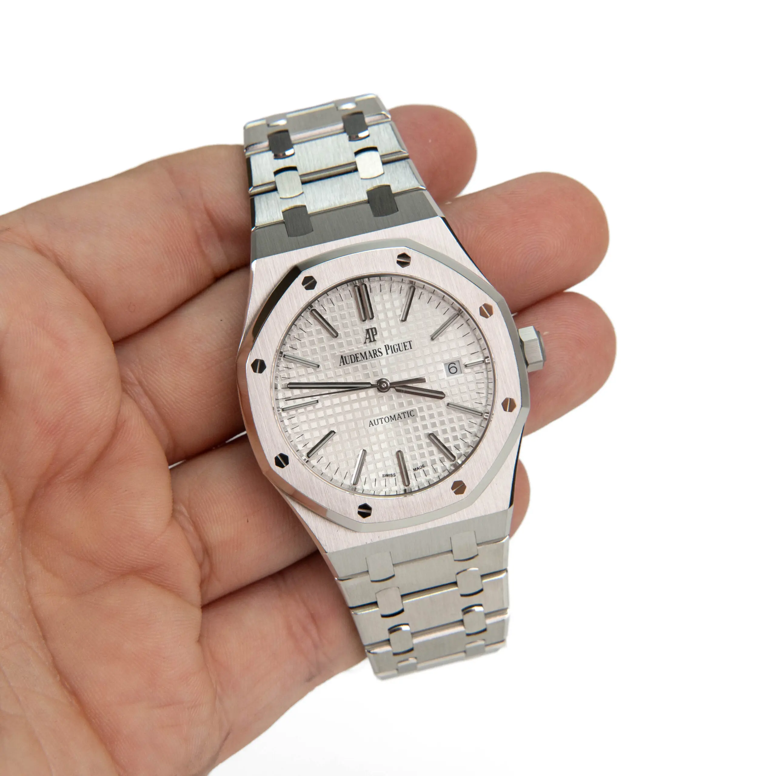 MINT Audemars Piguet Royal Oak 15400 Stainless Steel 41mm Watch 15400ST.OO.1220ST.02 - Image 4