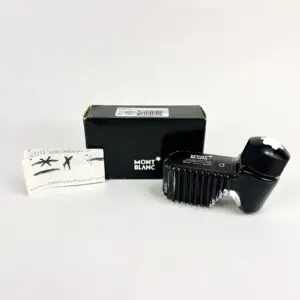 Montblanc ink bottle with box and instructions.