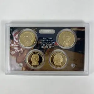 US Mint Presidential $1 Coin Set.