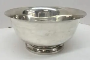 Vintage Paul Revere Reproduction Model 408 9'' Sterling Bowl