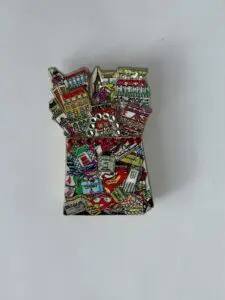 Charles Fazzino Up Madison Down Fifth Limited Edition Signed Pin