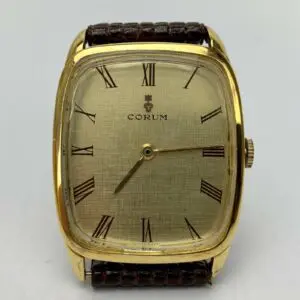 Corum 57187 18k 750 Yellow Gold Mechanical Manual Watch Classic