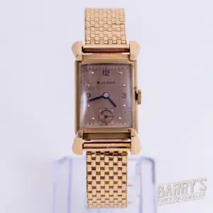 Bulova C557 14k Gold Antique Watch