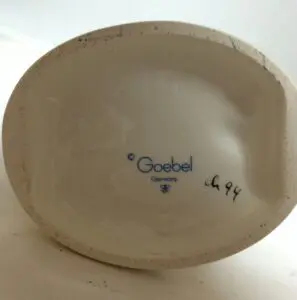Goebel Germany porcelain base with markings.