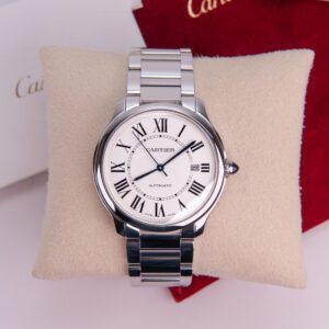 2023 Cartier Ronde Must de Cartier WSRN0035 40mm Automatic Watch w Card