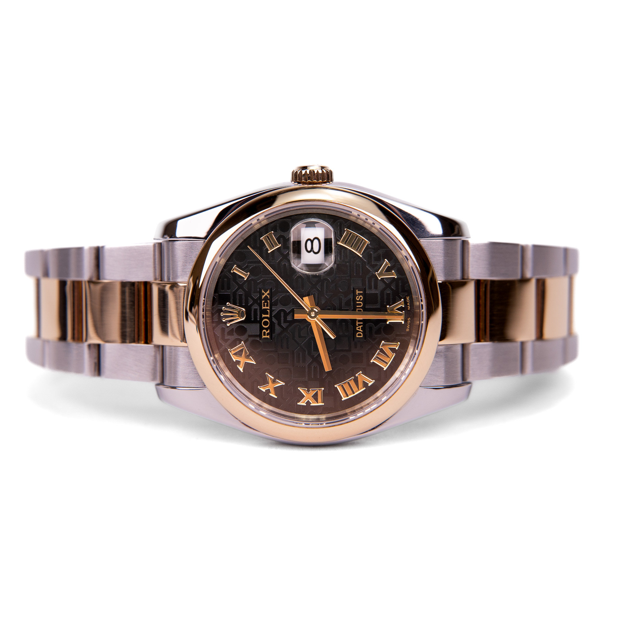 Rolex Datejust 16203 36mm Black Jubilee Dial Two Tone Oyster Bracelet Watch - Image 5