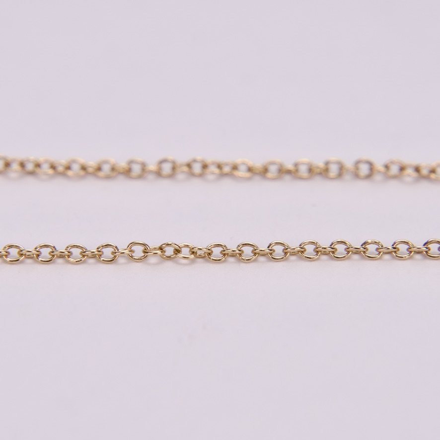 Anne Sportun 18k Yellow Gold Teardrop Moonstone Beaded Necklace 17'' - Image 7