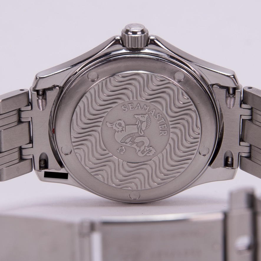 OMEGA Seamaster 120m Black Dial Quartz Watch ST 196.1501 - Image 12