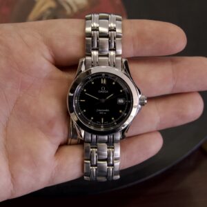 OMEGA Seamaster 120m Black Dial Quartz Watch ST 196.1501