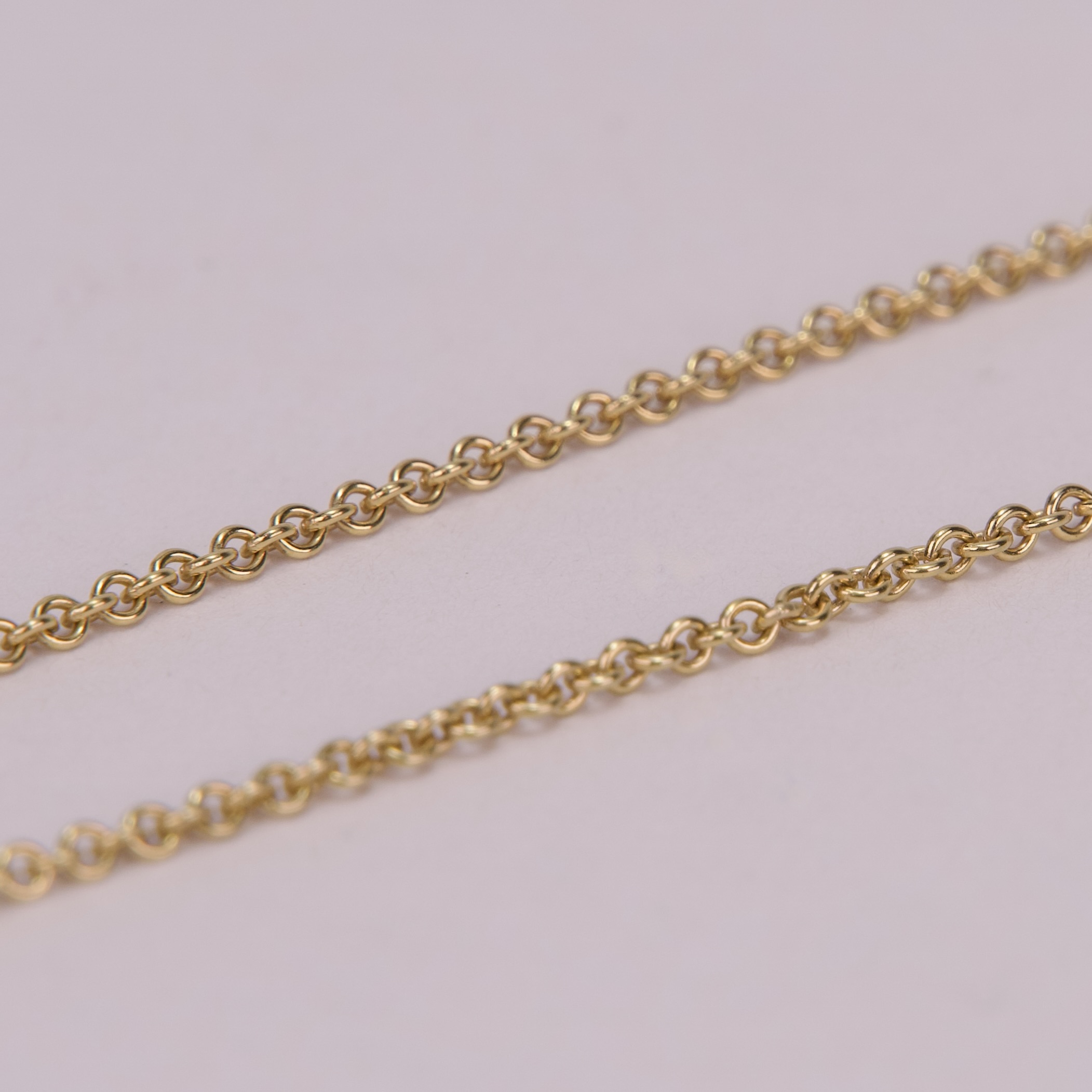 Tiffany & Co. 18k Gold and Platinum Etoile Diamond Puffed Heart Necklace 16'' - Image 11