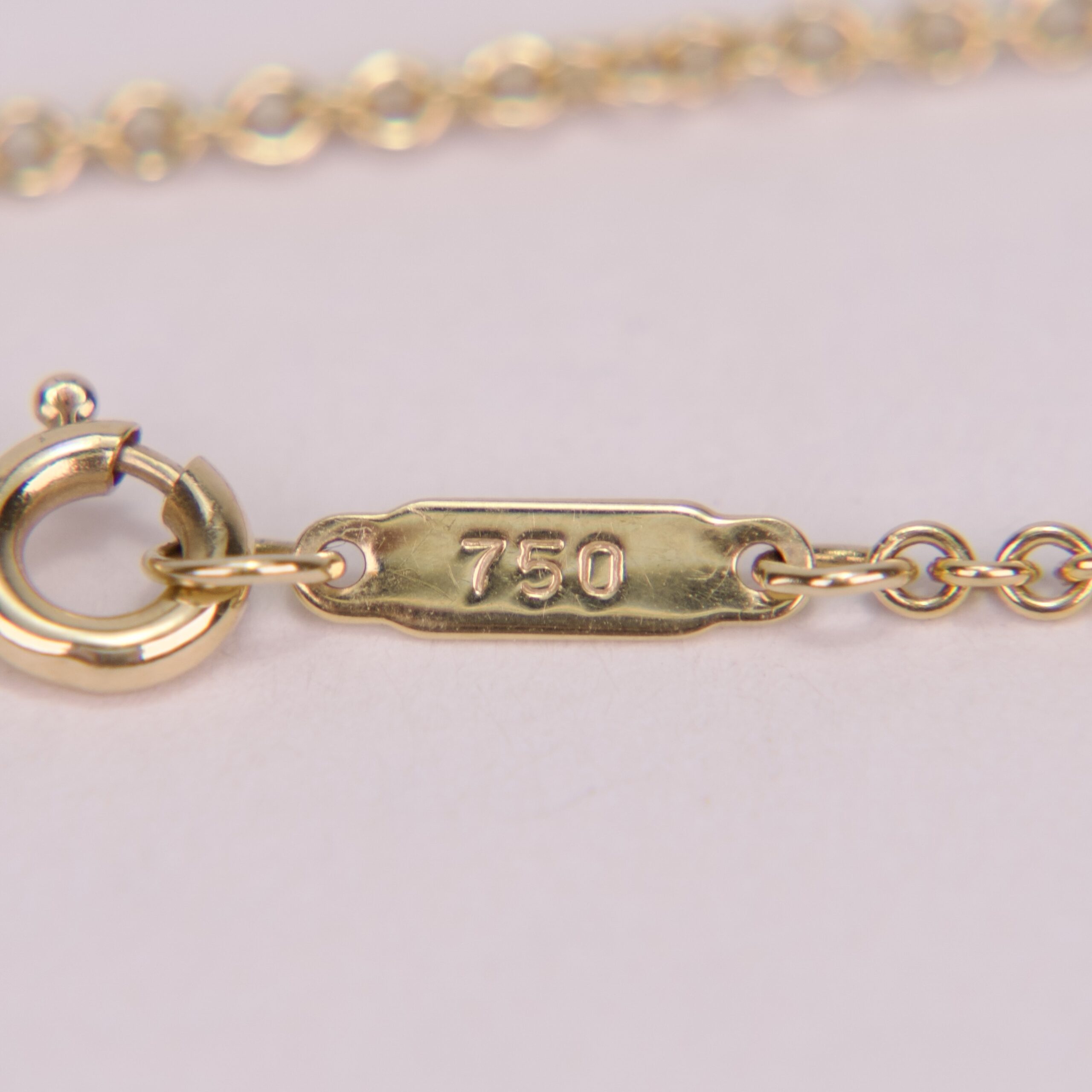 Tiffany & Co. 18k Gold and Platinum Etoile Diamond Puffed Heart Necklace 16'' - Image 10