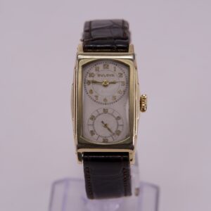 Bulova Vintage 10k Gold Filled Dui Dial Doctors Watch