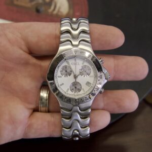 EBEL Sportwave Stainless Steel 40mm Chronograph Watch E9251641