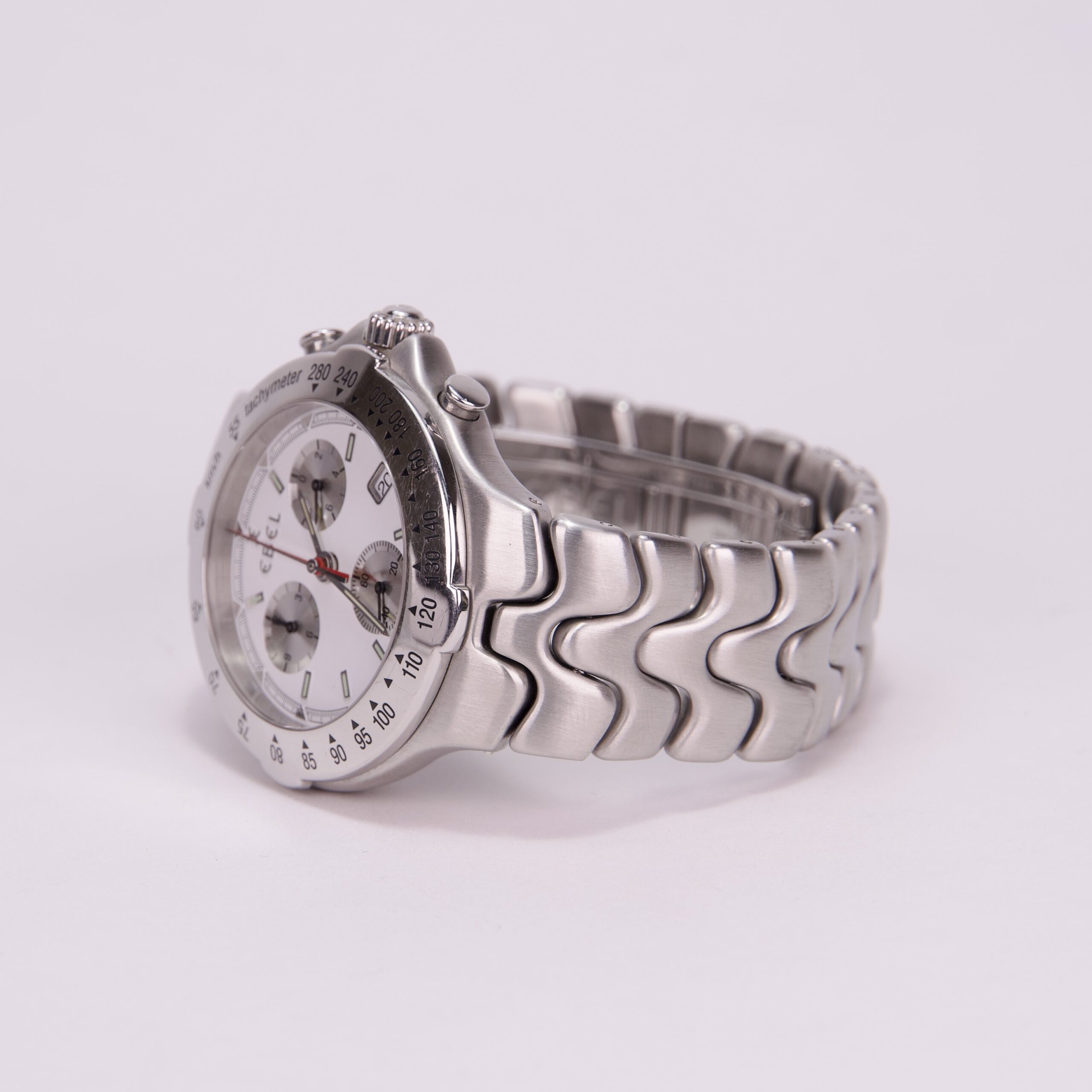 EBEL Sportwave Stainless Steel 40mm Chronograph Watch E9251641 - Image 5