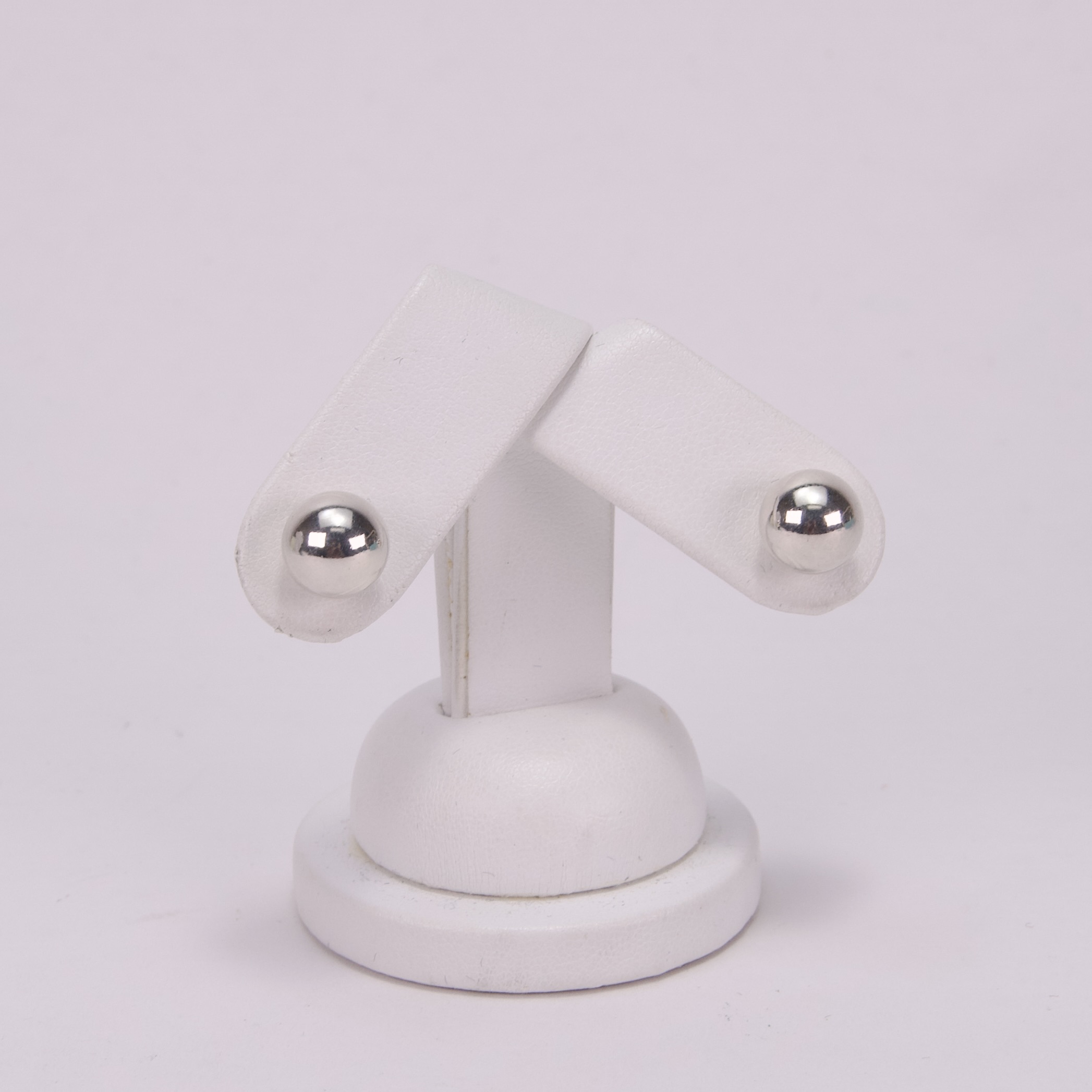 Tiffany & Co. 925 Sterling Silver 10mm Ball Stud Earrings - Image 2