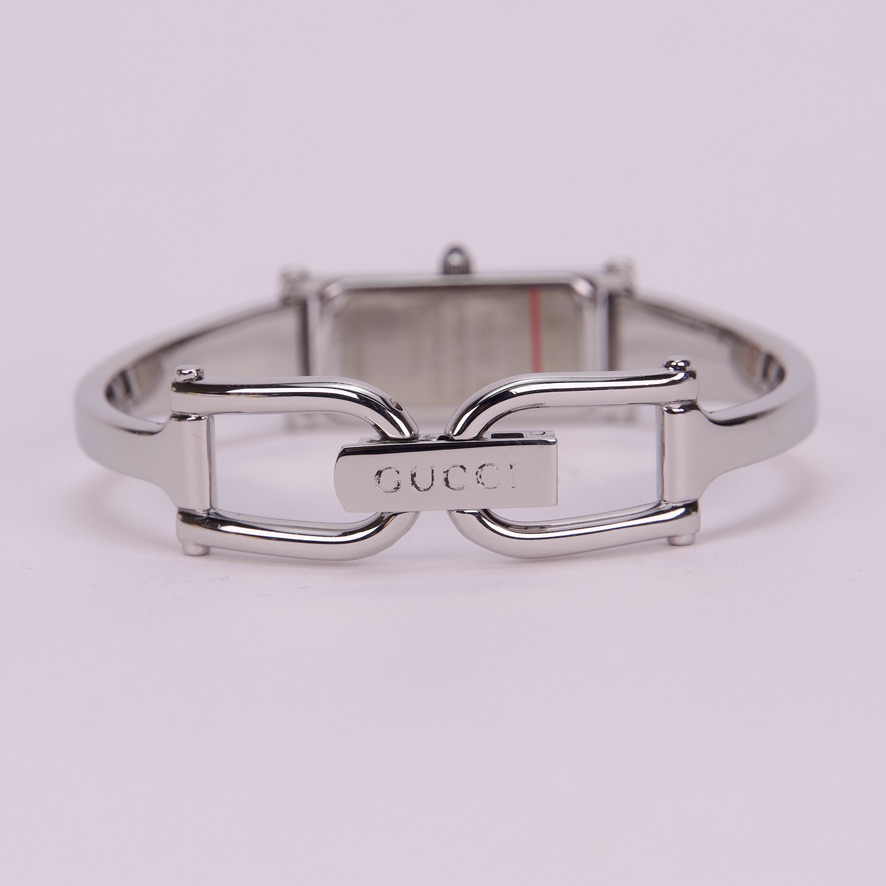 Gucci Bangle Stainless Steel Watch 1500L - Image 8