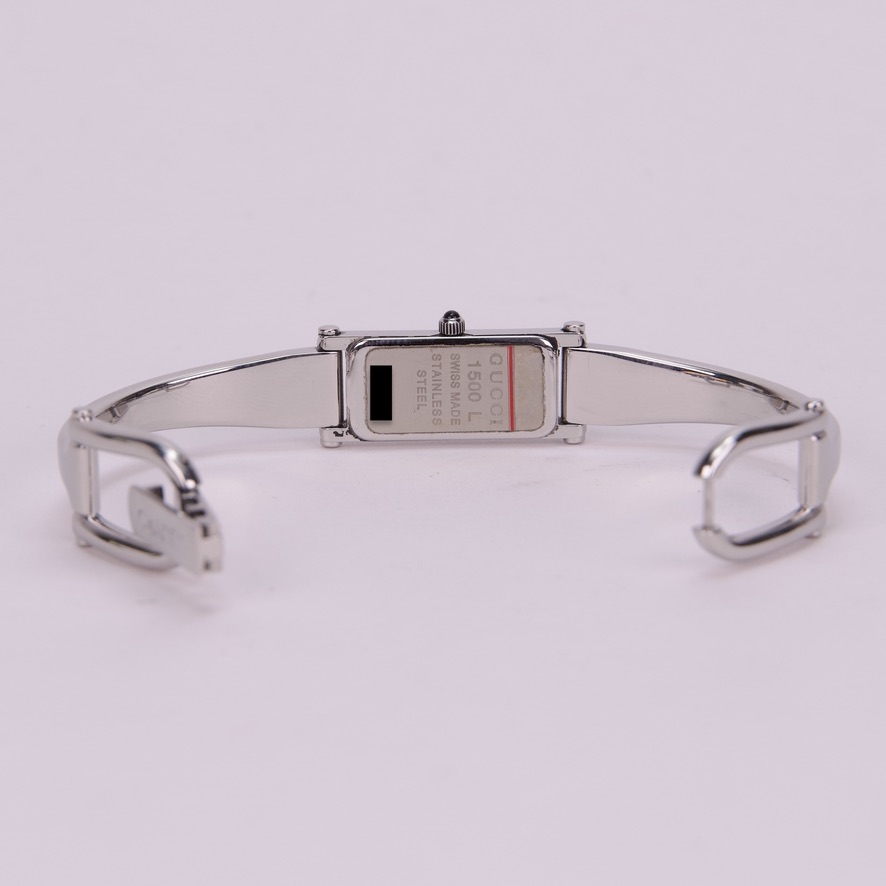 Gucci Bangle Stainless Steel Watch 1500L - Image 10