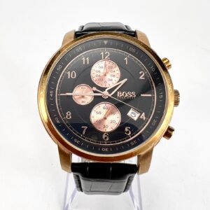 Hugo Boss Mens Rose Gold Chronograph Watch 1512643
