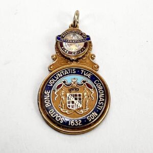 International Association Of Fire Chiefs Org. 573 100 Years 10k GF Pendant Charm