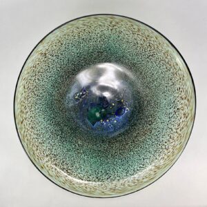 Kosta Boda Bertil Vallien Signed Footed Plate 7079321