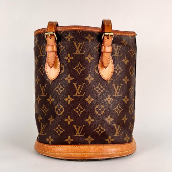 Louis Vuitton Monogram Petit Bucket Bag SD0021 - Image 3
