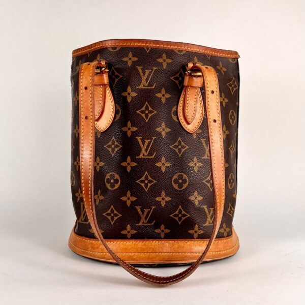 Louis Vuitton Monogram Petit Bucket Bag SD0021 - Image 4