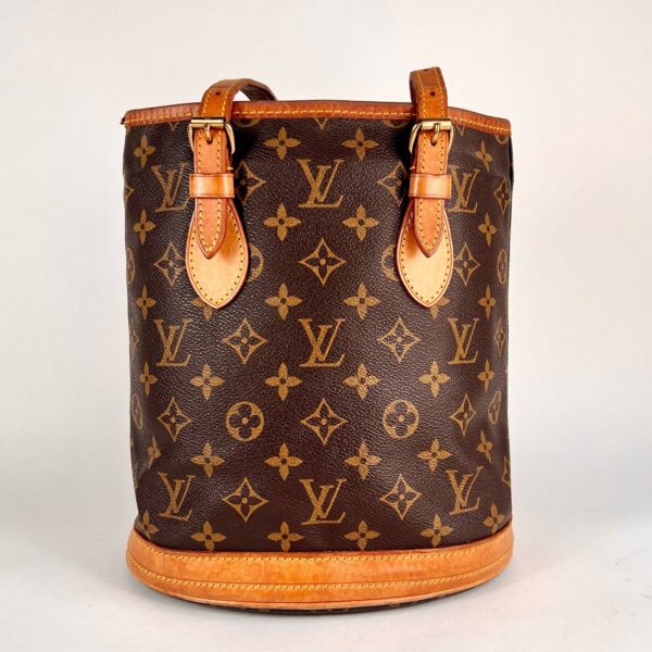 Louis Vuitton Monogram Petit Bucket Bag SD0021 - Image 5