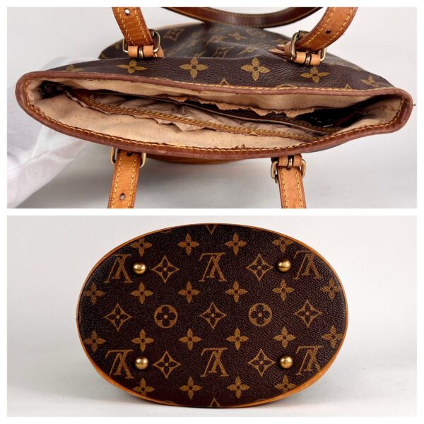 Louis Vuitton Monogram Petit Bucket Bag SD0021 - Image 8