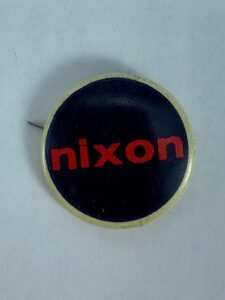 Nixon 1960's Vintage Campaign Political Pin