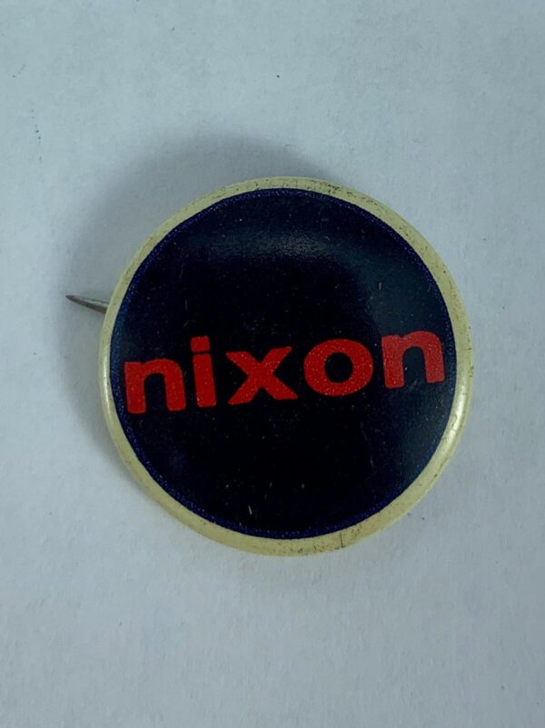 Nixon 1960's Vintage Campaign Political Pin