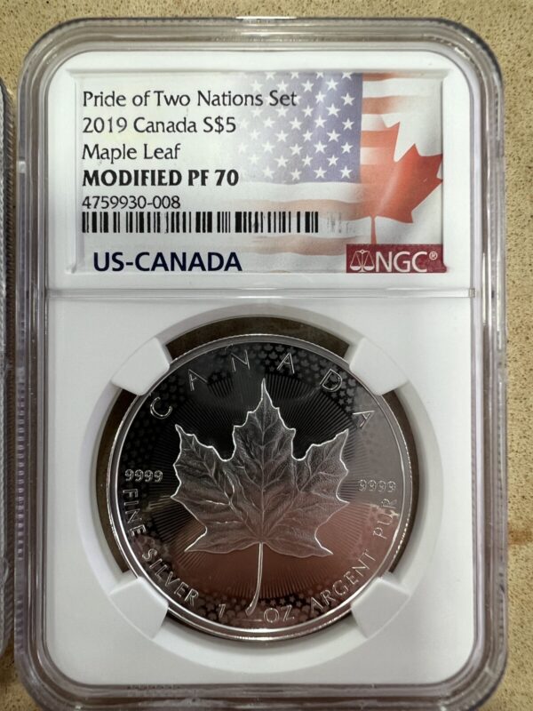 2019 W Pride of Two Nations 2pc Set U.S. Set NGC PF70 - Image 5