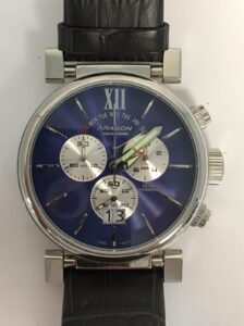 Aragon A071 Day-Date Chronograph Watch