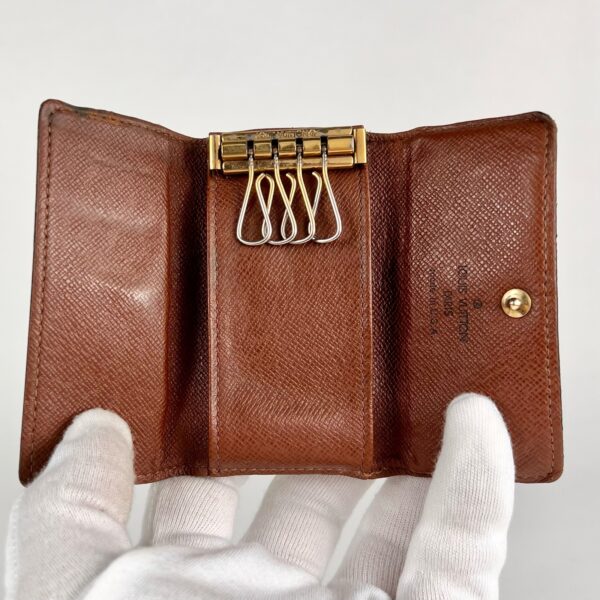 Louis Vuitton Monogram 4 Key Holder SD0093 - Image 11