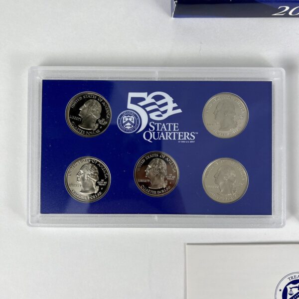 US Mint 2000 S Clad Proof Set - Complete with Box & COA - Image 4