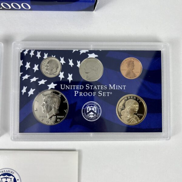 US Mint 2000 S Clad Proof Set - Complete with Box & COA - Image 5
