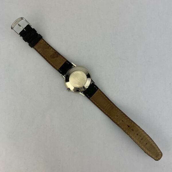 Vintage Longines 14k White Gold Diamond Dial Caliber 370 17 Jewel - Image 8