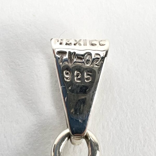 925 Mexican Sterling Silver Fist Power Good Luck Pendant - Image 6