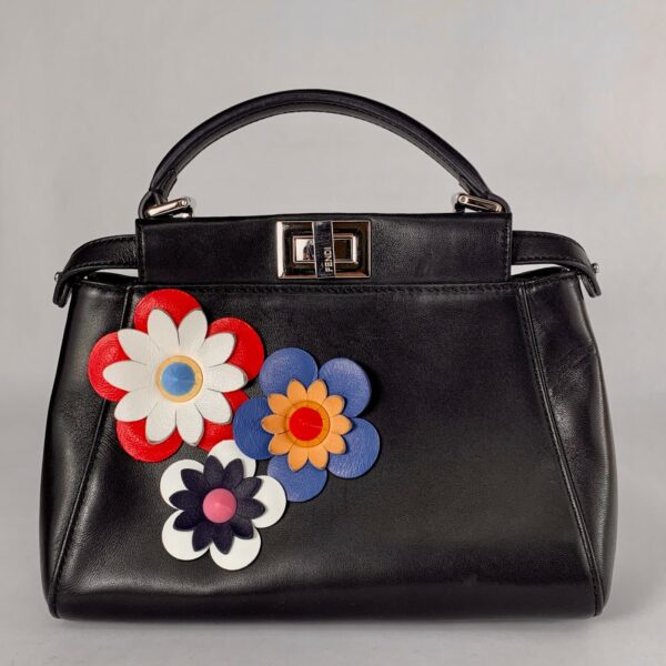 Fendi Flower Peekaboo Bag Entropy Authenticated - Image 3