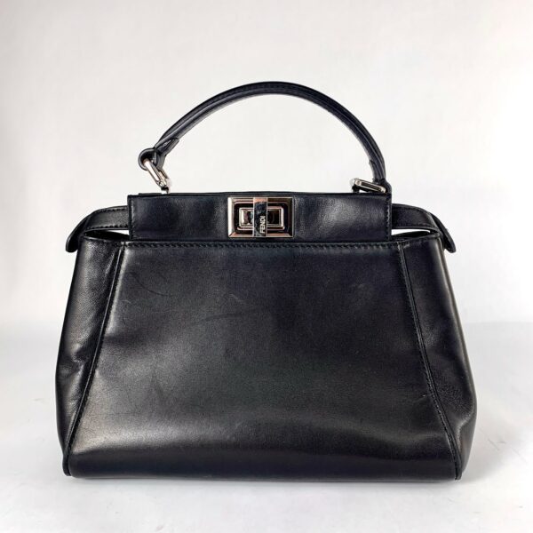 Fendi Flower Peekaboo Bag Entropy Authenticated - Image 5