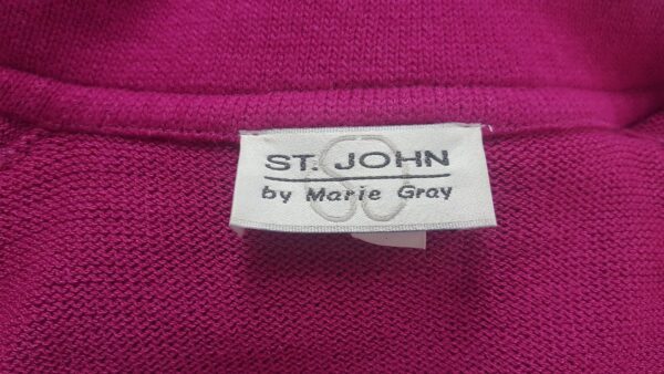 St. John by Marie Gray 1 Piece Pink Knit Dress - Image 6