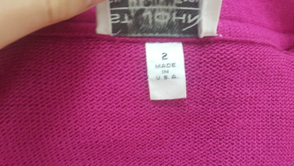 St. John by Marie Gray 1 Piece Pink Knit Dress - Image 7