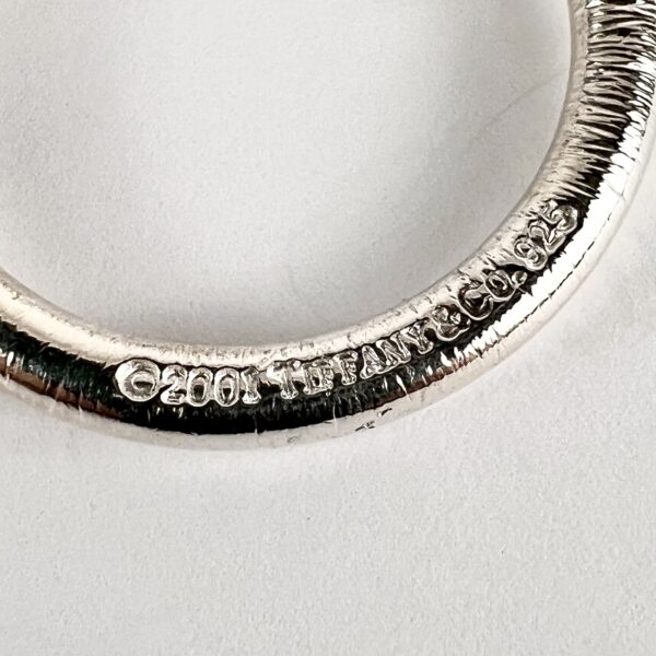 Tiffany & Co Silver 2001 Return to Heart Horseshoe Key Ring - Image 8