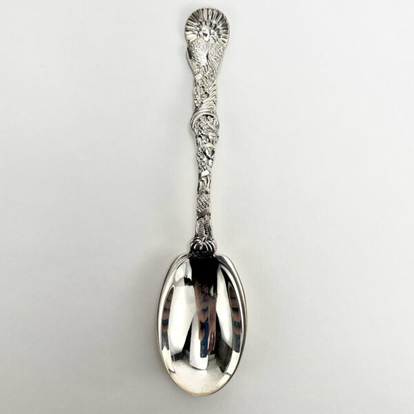 Tiffany & Co. Vintage Sterling Silver Turkey Thanksgiving Spoon 7 1/8" - Image 4