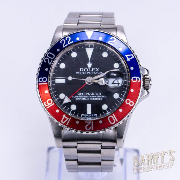 1978 5.5m Serial Rolex 1675 GMT Master Pepsi Oyster Bracelet - Image 3