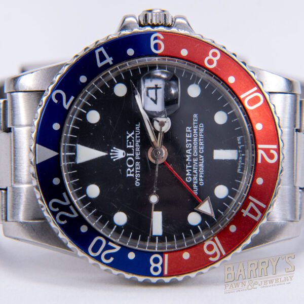 1978 5.5m Serial Rolex 1675 GMT Master Pepsi Oyster Bracelet - Image 4