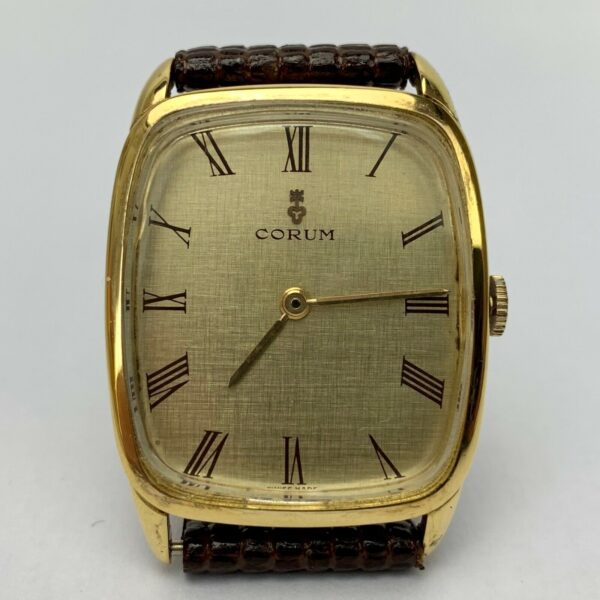 Corum 57187 18k 750 Yellow Gold Mechanical Manual Watch Classic