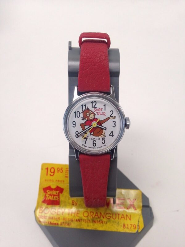 Rare Vintage Timex 81791 Bogey the Orangutan Watch NOS! - Image 4