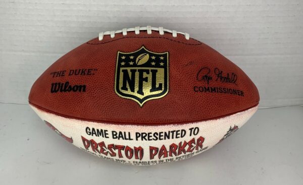 Tampa Bay Buccaneers Preston Parker Game Football - Image 3