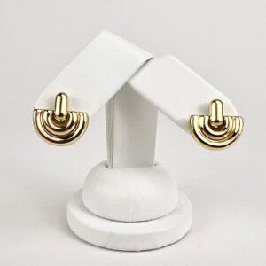 Chimento 18k Italian Yellow Gold Dangle Stud Earrings