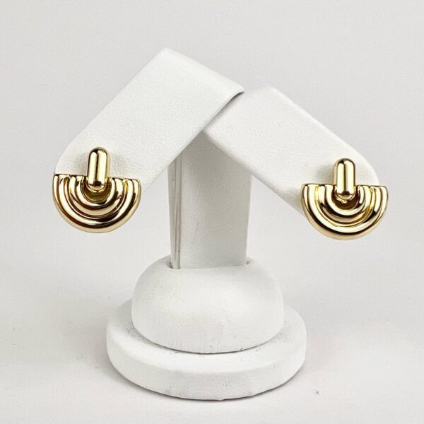Chimento 18k Italian Yellow Gold Dangle Stud Earrings
